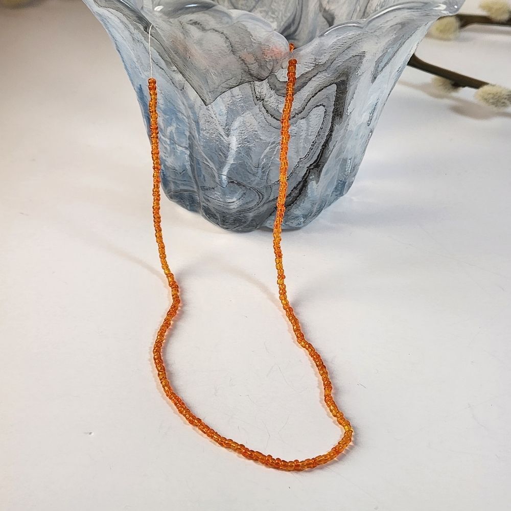 4/$10 Seed Bead 1 Single Strand Seed Beads Jewelry Making Supplies Crafts